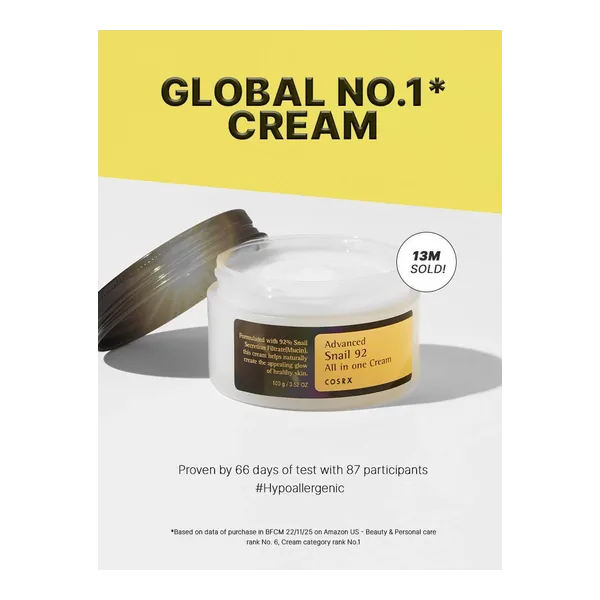 Advanced Snail 92 All In One Cream 100ml by Cosrx — wholesale UAE