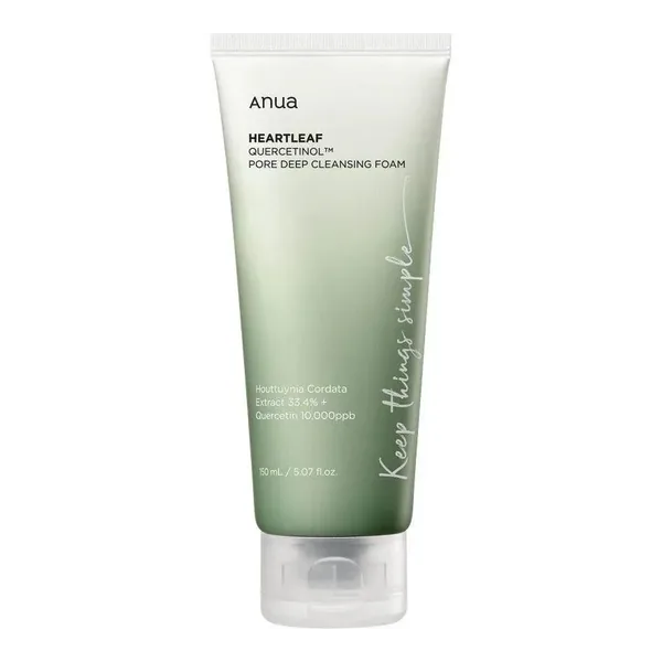 Heartleaf Quercetinol Pore Deep Cleansing Foam 150ml by Anua — wholesale UAE