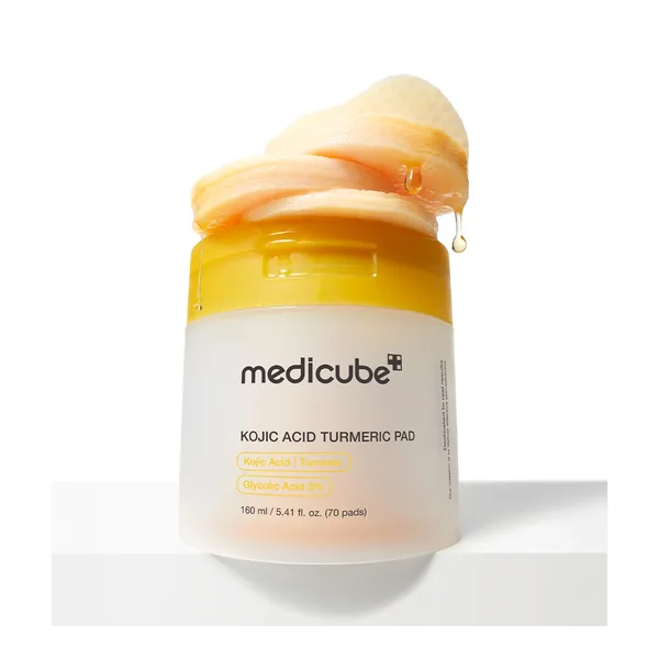 Kojic Acid Turmeric Pad 160ml — Medicube wholesale UAE