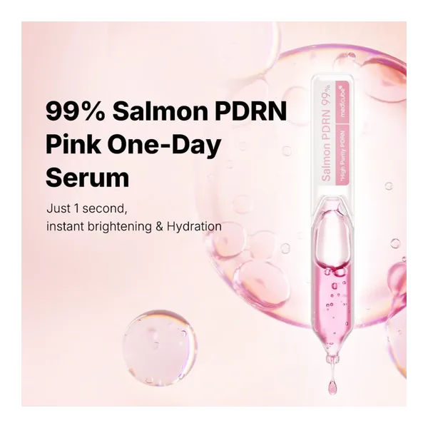 PDRN Pink One Day Serum 1.5ml | Pack of 10 — Medicube wholesale UAE