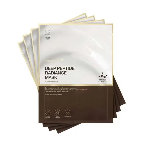 Deep Peptide Radiance Mask 27ml | Pack of 4 by Medicube — wholesale UAE