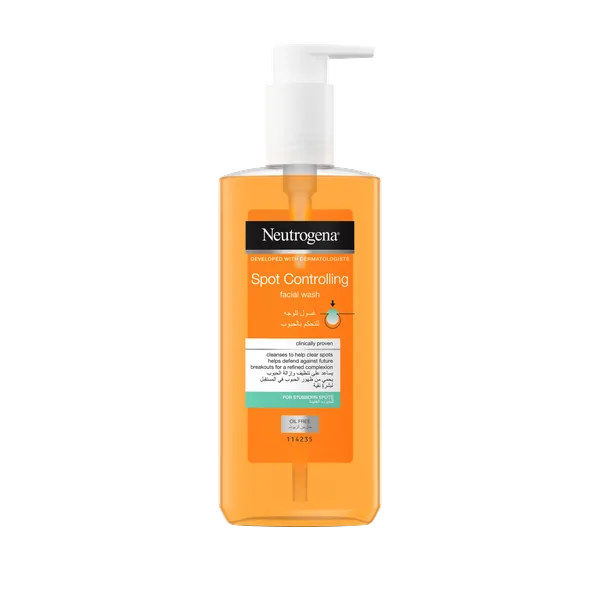Spot Controlling Facial Wash 200ml by Neutrogena — wholesale Dubai