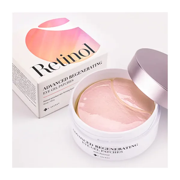 Retinol Advanced Regenerating Eye Gel Patches Pack of 60 by K-Secret — wholesale UAE