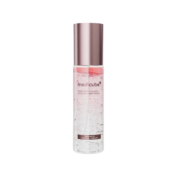 PDRN Pink Collagen Glow Jelly Mist Serum 100ml — Medicube wholesale UAE