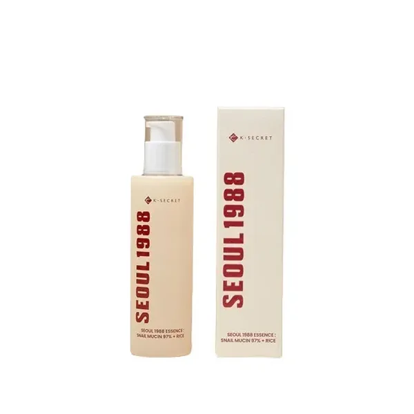 Seoul1988 Essence Snail Mucin 97% + Rice 100ml — K-Secret wholesale UAE